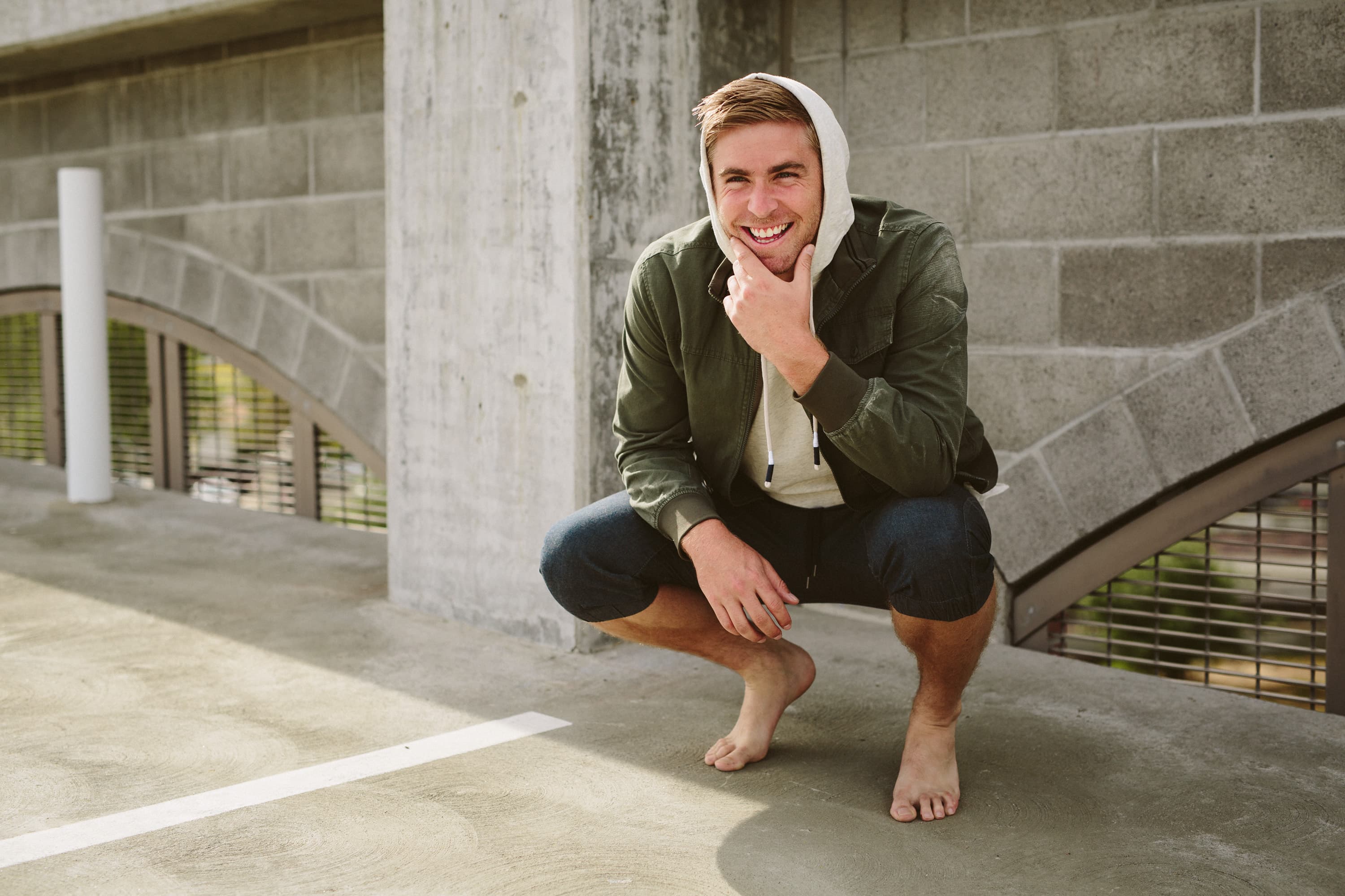 Eric Presnall on camera